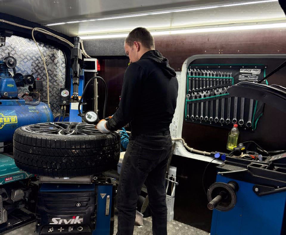 Выздной шиномонтаж в Алматы